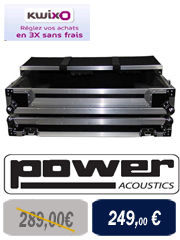 Pioneer Pro DJ fc ddj sz : Flight case Power Acoustic pour DDJ SZ pioneer DJ