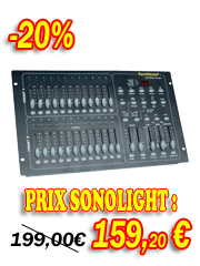 Light : Boost DC-1224 Console DMX 512