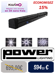 Power Lighting Barre Beam LED : La barre BEAM LED pour DJ Club et Discomobile