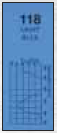Feuille de Gelatine Bleu Clairl code couleur 118 - 500 x 750 mm