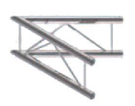 Structure Global Truss série F22 - 45° ANGLE C19 V