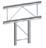 Structure Global Truss série F22 - ANGLE 3D T36 H