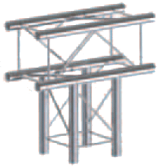 Structure Global Truss série F24 - ANGLE 3D T35