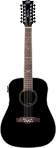 EKO GEA NXT-D100CWE-BLK12 - Dreadnought XII - Dreadnought 12 cordes électro blk