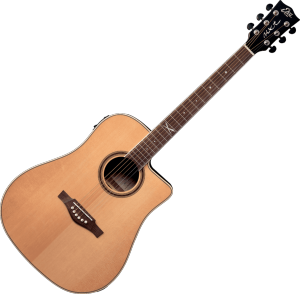 EKO GEA NXT-D100CWE-NAT - Dreadnought - Dreadnought cutaway électro Natural