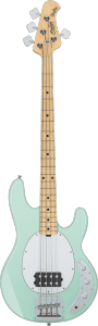 STERLING BY MUSIC MAN GSU RAY4-MG-M1 - Stingray4 - Mint Green