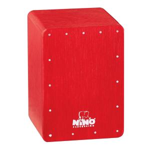 NINO PERCUSSION - MINI SHAKER CAJON NINO ROUGE