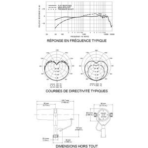 SHURE SSX SM7B - Micro dynamique large capsule cardio