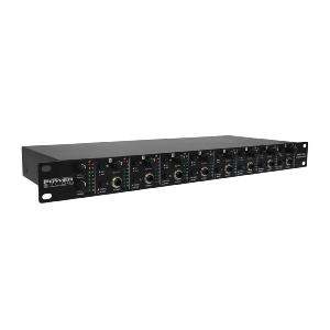 POWER STUDIO HPA 8 LED - Ampli Casques 8 Canaux - Vumètres A Leds