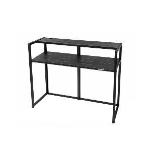 YOURBAN DJ BOOTH 300 BL - Stand DJ avec Lycra Noir + Housse