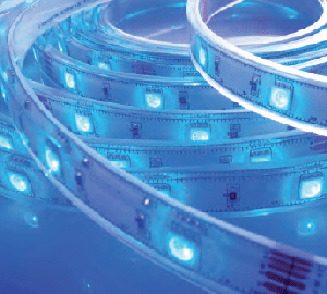 Led Stripe flexible - RGB 12v - 7.2W - 30 Led 5050 au metres - 5 m IP67