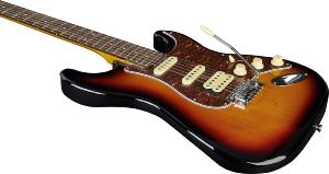 EKO GEE ST350-SB - ST 350 - Type Strat vintage HSS - Sunburst