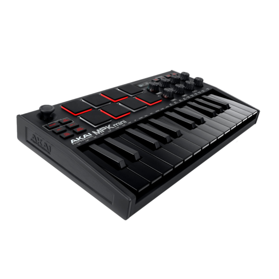 AKAI PROFESSIONAL  KAP MPKMINI3BK - Mini touches - USB 25 mini notes 8 pads