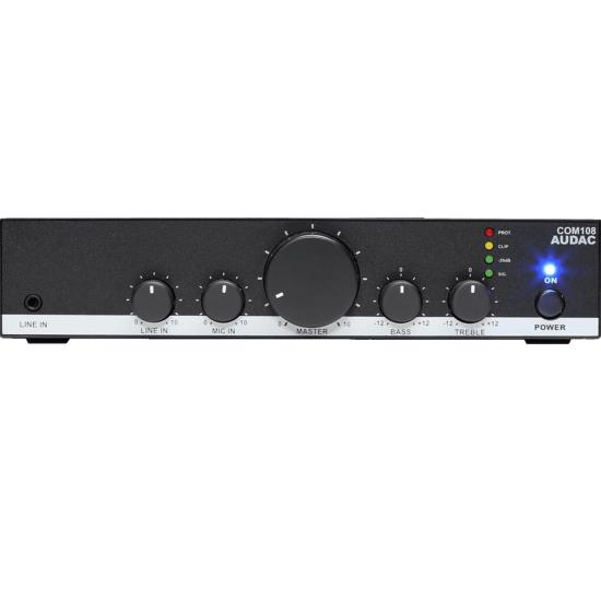 AUDAC - SAU COM108 - Mélangeurs Amplifiés - 2 IN - 80W / 100V