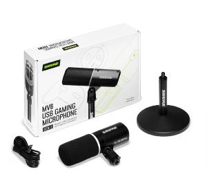 SHURE MV6G2-K - Bureau / Podcast Microphone USB pour Gaming et Streaming