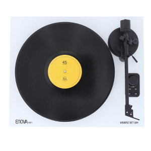 ENOVA VISION2 SET WH - Platine vinyle + Enceintes hifi USB/Bluetooth - blanche