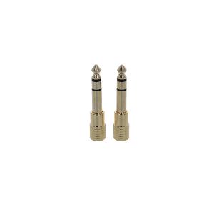 ENOVA hifi HA635SC GOLD PACK2 - Adaptateur casque a vis de metal plaqué or