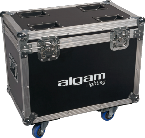 ALGAM LIGHTING LAL MS100-FLIGHT-DUO - Pack 2 x MS100 en flight case