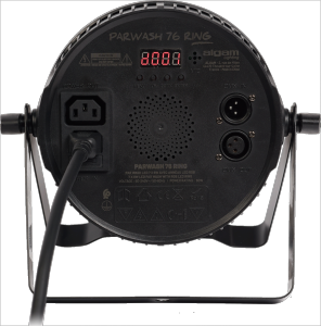 ALGAM LIGHTING LAL PARWASH76-RING - Wash - Par LED 7x 6W + anneau LED RVB