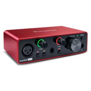 FOCUSRITE - SCARLETT3 SOLO STUDIO - Interface audio - 2 in/2 USB-C et accessoire