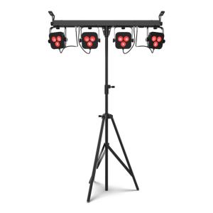 CHAUVET 4BAR LTBT - barre 4 projecteurs 3 x 3w rgb avec pied et housse