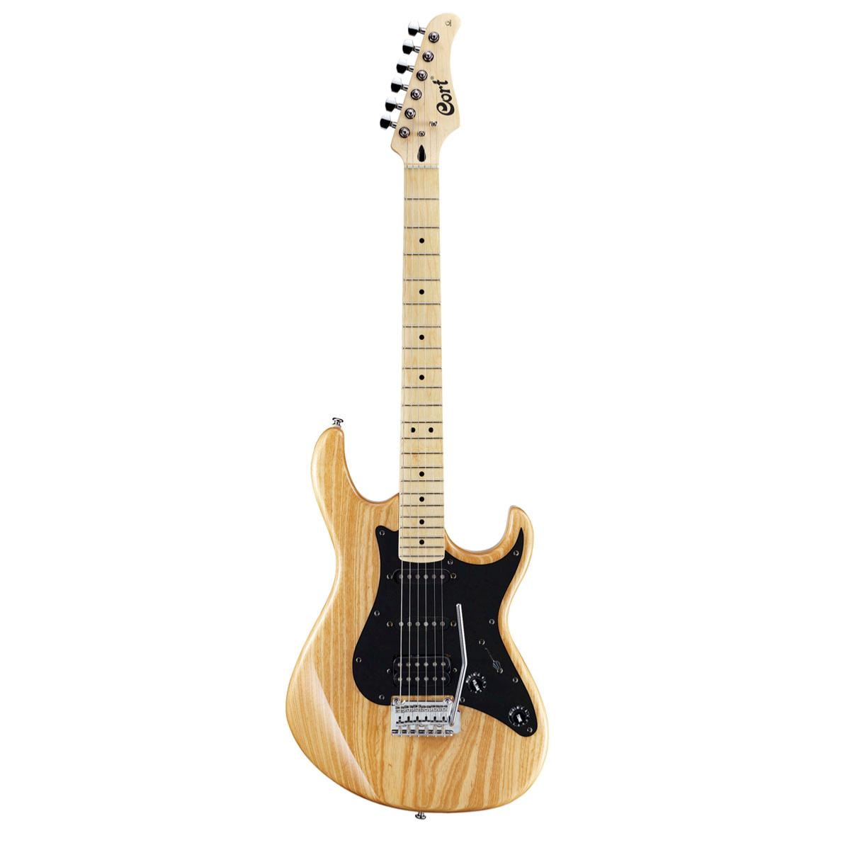 Guitare Électrique Dimavery ST-303 Naturel - Manche Érable - 3 Micros Single Coil - Tremolo - Version Droitier