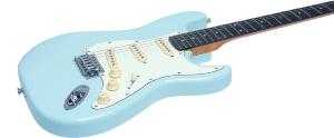 EKO GEE ST300-BLU - ST 300 - Type Strat vintage - Daphne Blue