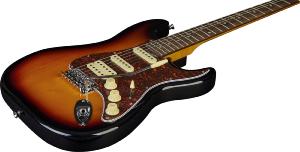 EKO GEE ST350-SB - ST 350 - Type Strat vintage HSS - Sunburst