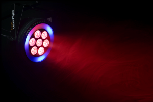 ALGAM LIGHTING LAL PARWASH76-RING - Wash - Par LED 7x 6W + anneau LED RVB