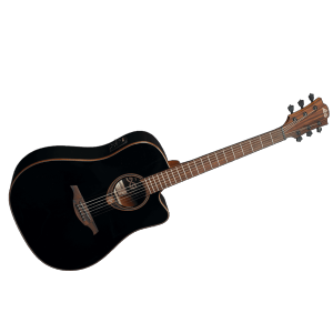 LAG - GLA T118DCE-BLK - Guitare Folk - Tramontane 118 - Dreadnought Cutaway