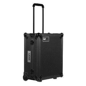 UDG U 91029 BL2 - Flight-case black avec trolley pour platines vinyles