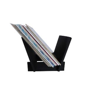 ENOVA VR 25 BL - Support Vinyle 25 LP - Finition Noire