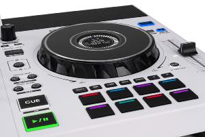 DENON DJ DDE SCLIVE4-WH - Système DJ autonome 4 voies avec écran tactile 7" W