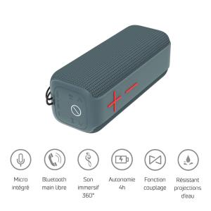 POWER ACOUSTICS - GETONE 40 - Enceinte Nomade Bluetooth Compacte