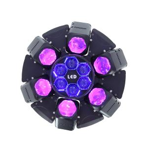 Power Lighting KOMODO - Effet light 6 x 40W RGBW + 6 x 15W RGBW