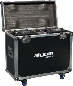 ALGAM LIGHTING LAL MB100-FLIGHT-DUO - Pack 2 x MB100 en flight case