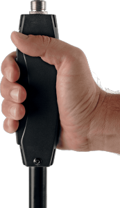 QUIKLOK TQA A988BK - 900 One-Hand - H1040 - 1560 mm. Base ronde.