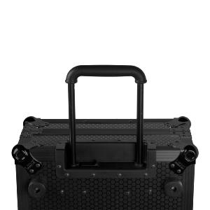 UDG U 91029 BL2 - Flight-case black avec trolley pour platines vinyles