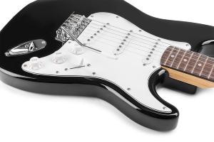 MAX GIGKIT PACK NOIR ST - PACK GUITARE ÉLECTRIQUE, MODÈLE STRATOCASTER