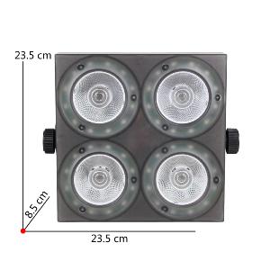 POWER LIGHTING - BLINDER 4x30W COB RING - Panneau 4x30W COB avec anneaux