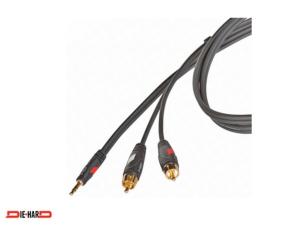 DH DHG520LU3 - cable serie pro Fiche 3.5mm - 2 x RCA mâle