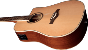 EKO GEA NXT-D100CWE-NAT - Dreadnought - Dreadnought cutaway électro Natural