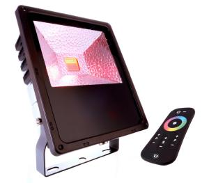 DEKO LIGHT Flood RF II - Projecteurs - 60 W, RVB, gris, IP65