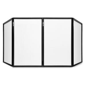 VONYX DB2 - Ecran DJ dépliable 120 x 70 blanc (4 panneaux)