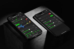 AUDIOPHONY CARBON12A - Enceinte active 12"+1,35" 1500W avec DSP+TWS+App