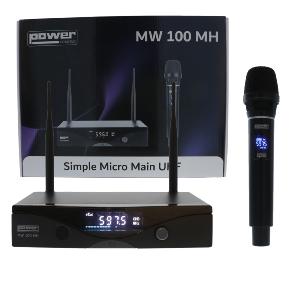 POWER ACOUSTICS MW 100 MH - Simple Micro Main Sans Fil