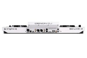 DENON DJ DDE SCLIVE4-WH - Système DJ autonome 4 voies avec écran tactile 7" W