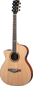 EKO GEA NXT-A100CWE-NAT-LH - Auditorium cutaway électro Natural gaucher