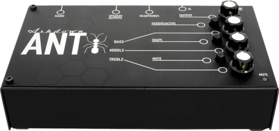 ASHDOWN MAS FS-ANT-200 - Format Pédale - Ampli basse 200w 4Ohms au format péda