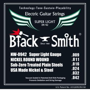 BLACK SMITH NW0942 - jeu cordes électrique 9-42